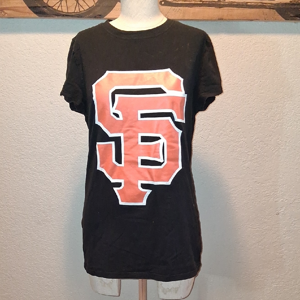 Black and Orange Graphic Tee